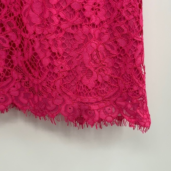 J Crew fuchsia lace blouse - Picture 5 of 5